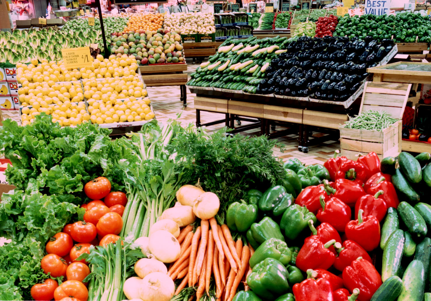 assorted vegetables